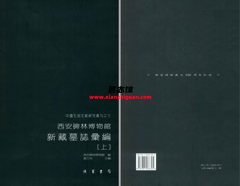 西安碑林博物馆新藏墓志汇编 上中下册 PDF电子版下载-县志办- 第3张图片