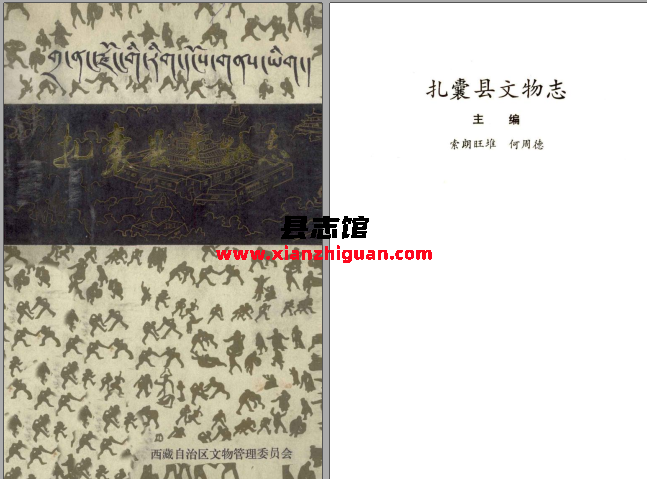 扎囊县文物志 1986 PDF下载-县志馆- 第3张图片